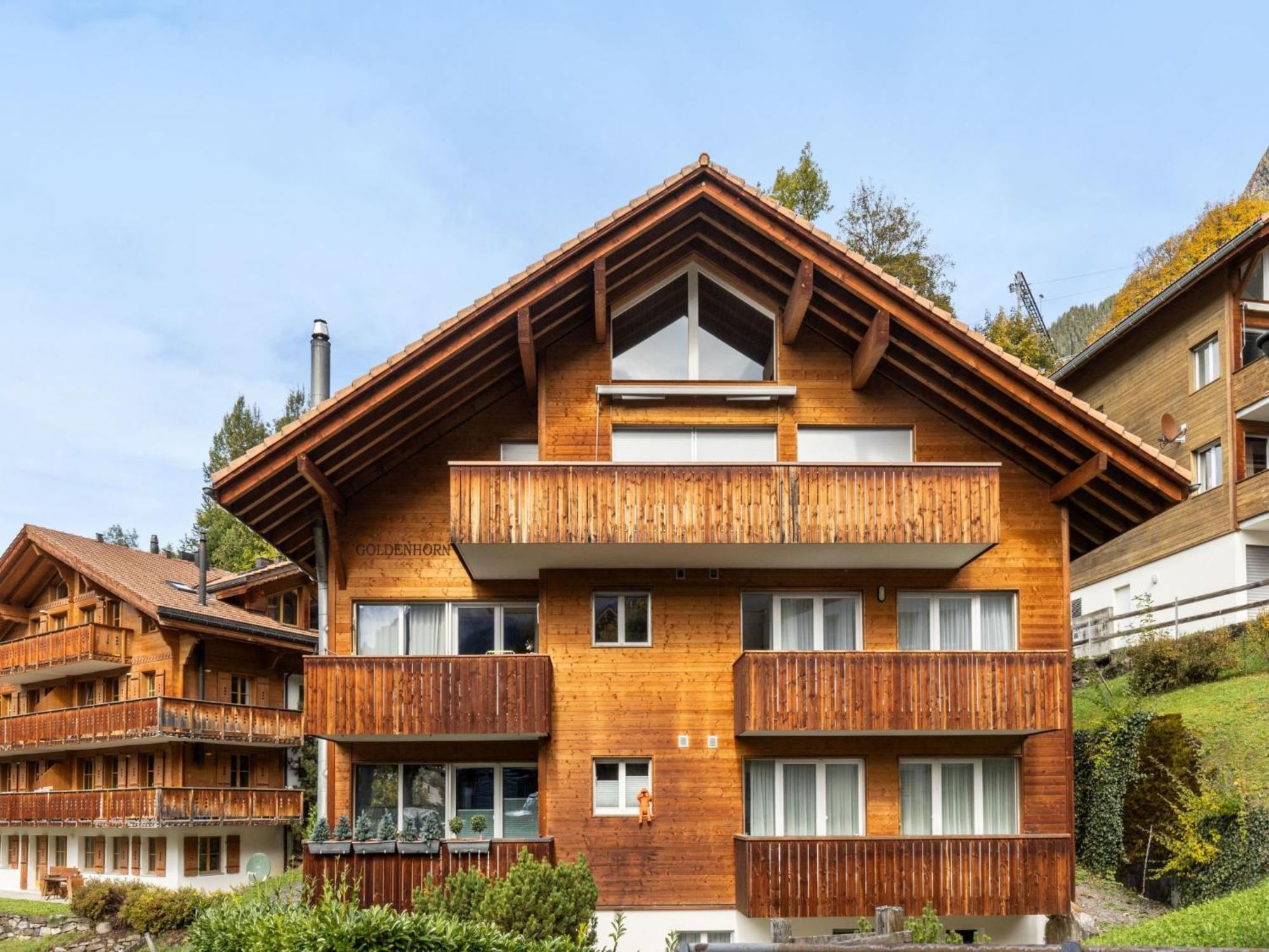 Apartment Goldenhorn Apt-F By Interhome Wengen Exterior foto